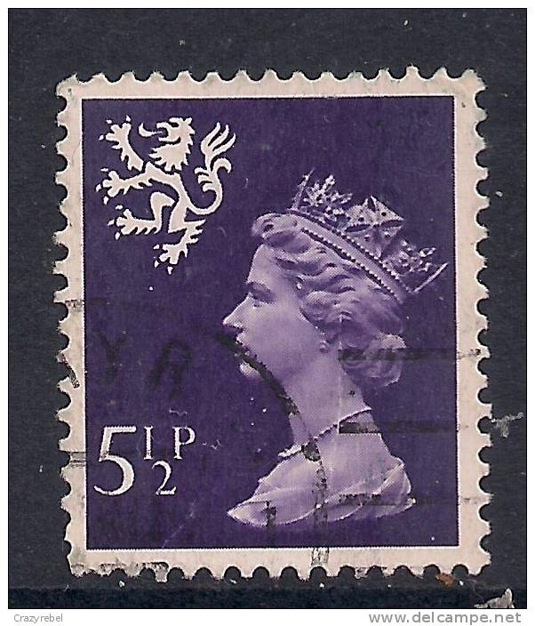 SCOTLAND GB 1974  5 1/2p MACHIN VIOLET USED SG S21 (E104) - Scotland