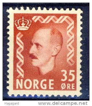 Norway 1956. King Haakon. Michel 398. MNH(**) - Nuovi