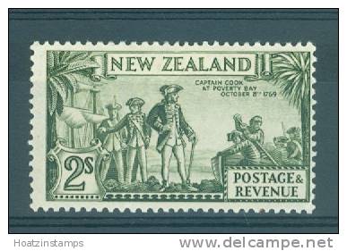 New Zealand: 1935/36   Capt Cook      SG568       2/-    [Perf: 13-14 X 13½]   MH - Ongebruikt