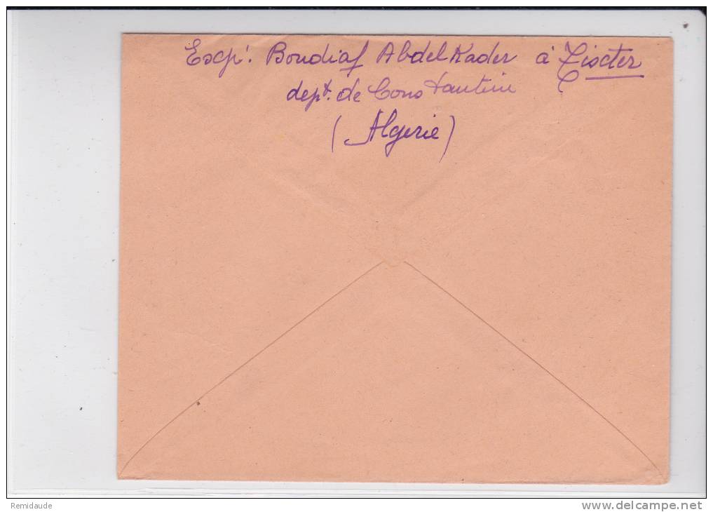 ALGERIE - 1940 - YVERT N° 117 X2 Sur LETTRE De TIXTER CACHET HEXAGONAL ! => GENEVE CROIX-ROUGE (SUISSE) - - Brieven En Documenten