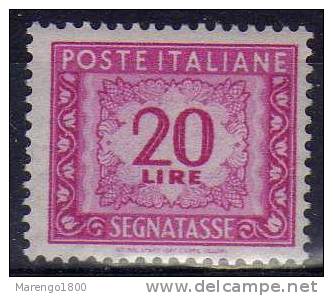 ITALIA 1947 - Segnatasse L. 20 **         (g1578) - Portomarken