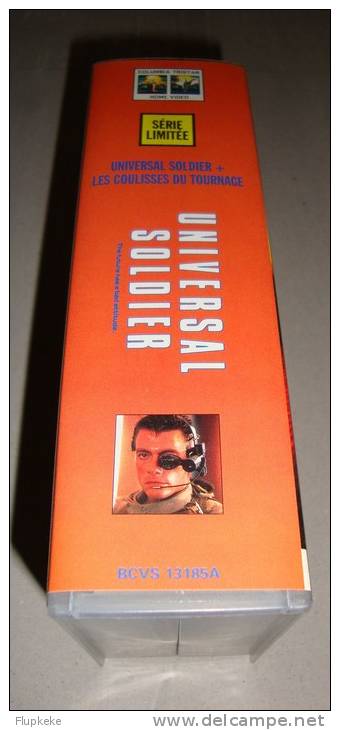 Vhs Pal Universal Soldier Série Limitée Jean-Claude Van Damme Roland Emmerich 1992 Version Française - Sci-Fi, Fantasy