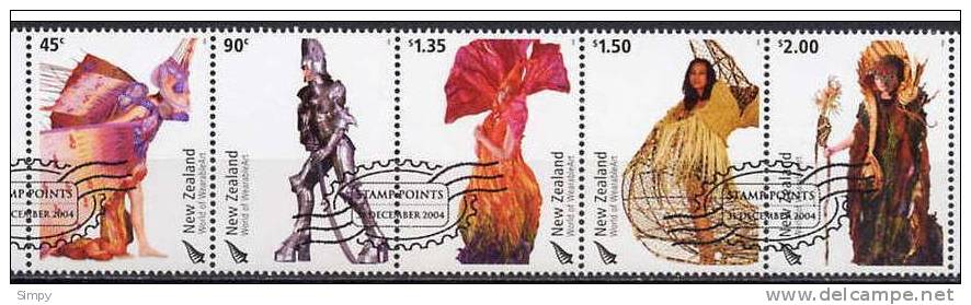 NEW ZEALAND 2004 -  World Of Wearable Art   Used Stamps - Gebraucht