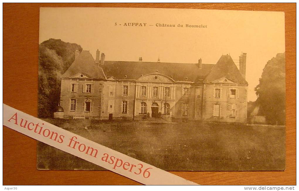 Auffay, Château Du Bosmelet - Auffay