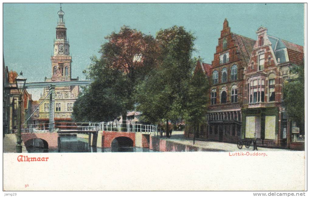 Nederland/Holland, Alkmaar, Luttik-Ouddorp, Ca. 1900 - Alkmaar