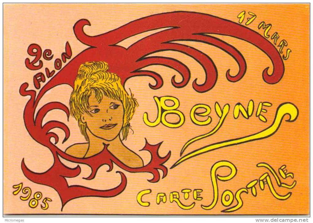 Jean-Claude SIZLER - Beyne - 2e Salon Carte Postale 1985 - Sizi