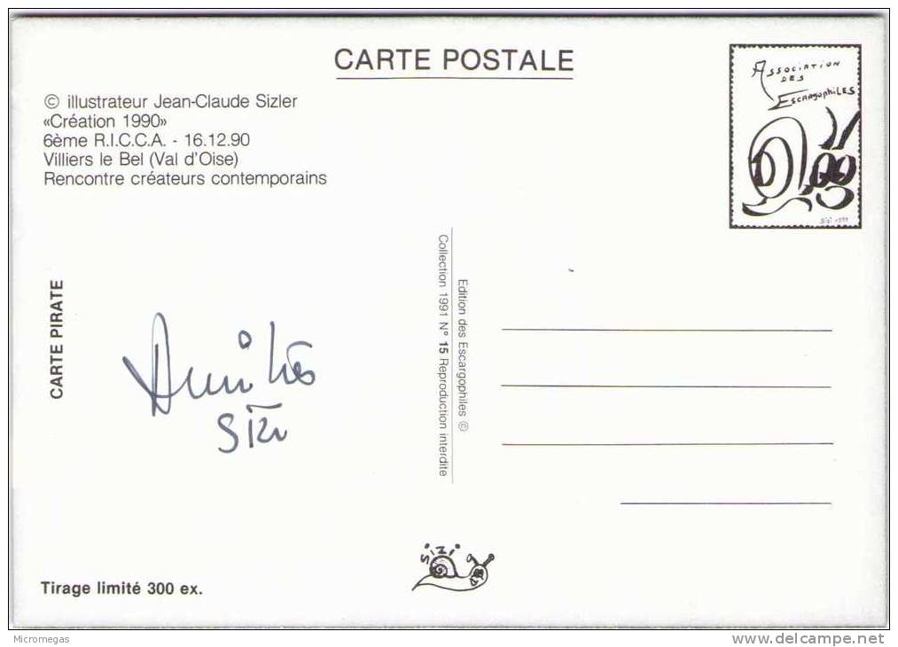 Jean-Claude SIZLER - 6ème R.I.C.C.A. - Villiers Le Bel 1990 - Sizi