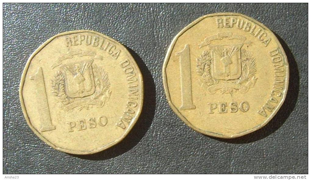 Republica Dominicana , 1 PESO 1991 - 1992 - Dominikanische Rep.