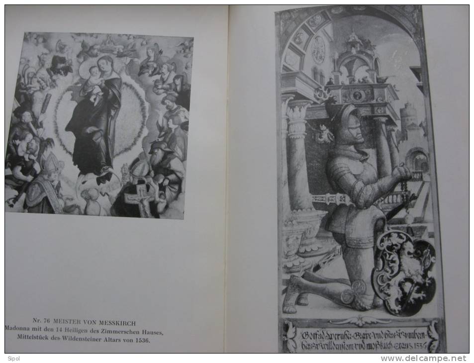 Fürstlich Fürstenbergische Sammlungen  Zu Donaueschingen Verzeichnis Der Gemälde 1934 - Peinture & Sculpture
