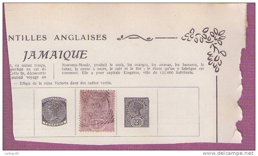 1      Timbres Ancien  Jamaique - Jamaica (1962-...)