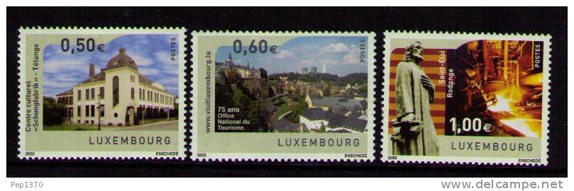 LUXEMBURGO 2005 - SERIE TURISTICA  - YVERT Nº 1616-1618 - Unused Stamps