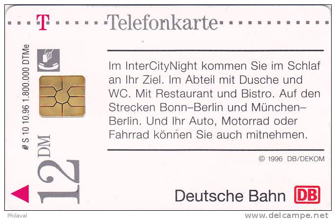 Telefonkarte 12 DM : Deutches Bahn - Other & Unclassified