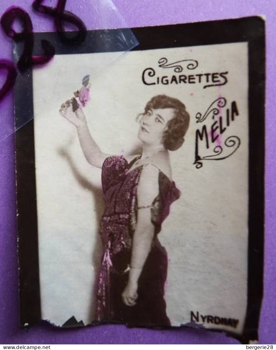 CIGARETTES MELIA CHROMO NYRDNAY + ANNIOU + DE VILLIERS (lot De 3) - Melia