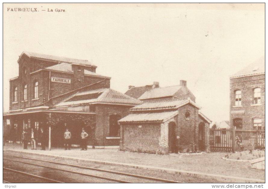 Fauroeulx La Gare ( Carte Adeps ) - Estinnes