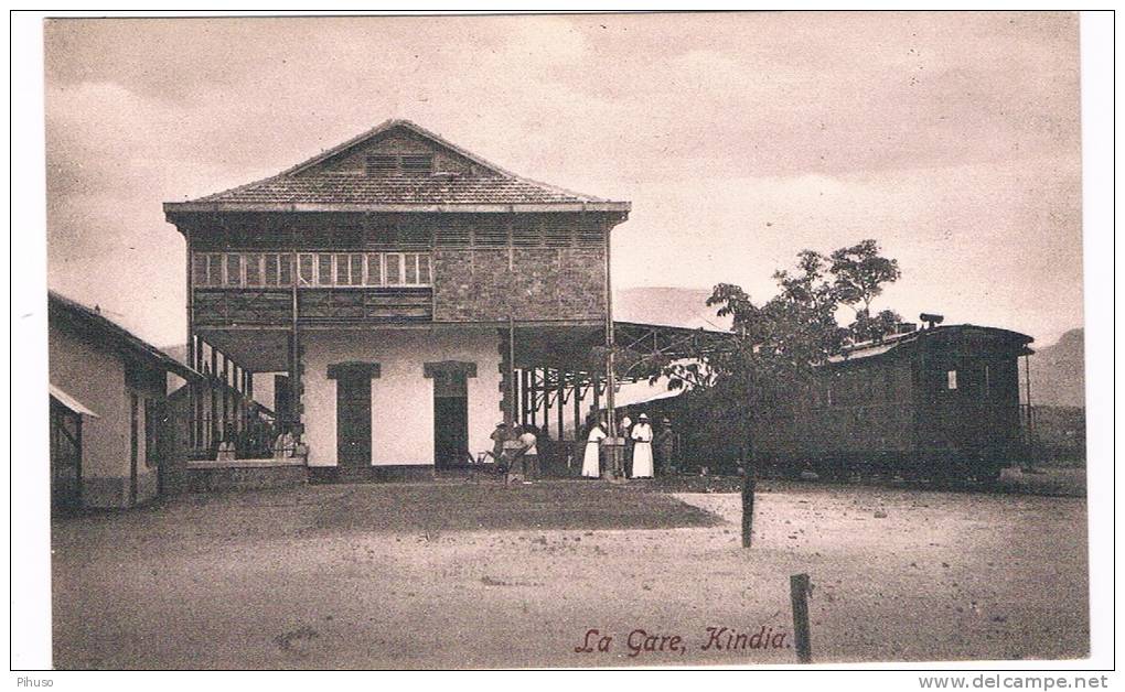 AF460    GUINEE - KINDIA : La Gare - Guinea