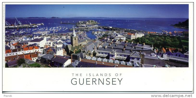 GF045 - GUERNESEY (Guernsey) - St Peter Port With Herm And Sark In The Distance - Guernsey