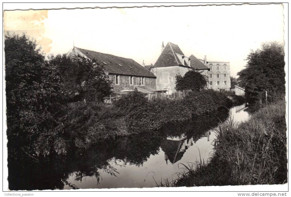 Cp , 91 , BURES SUR YVETTE , L'Yvette Au Moulin , écrite 1957 - Bures Sur Yvette