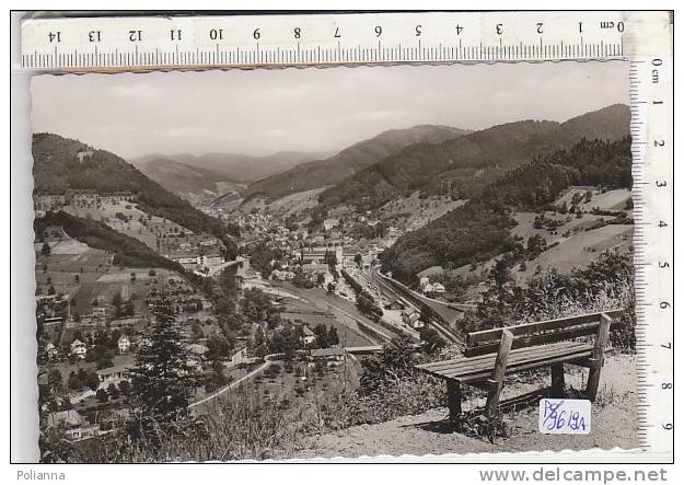 PO9628A# GERMANIA - GERMANY - LUFTKURORT WOLFACH - BLICK INS WOLFACH  No VG - Wolfach