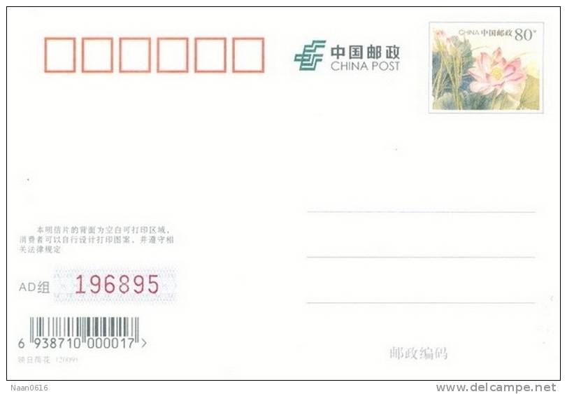 [Y55- 68   ]   Vladimir Ilyich Lenin Monument  ,  China Postal Stationery -Articles Postaux -- Postsache F - Lénine