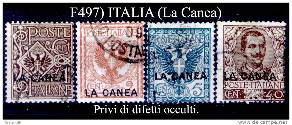 Ufficio Postale Italiano-F00497 - La Canea