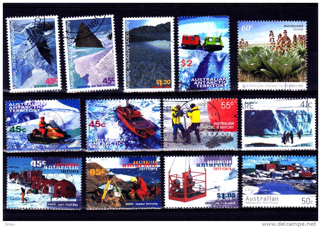 Australia AUSTRALIAN ANTARCTIC TERRITORY -  Lot Of Used Stamps - Gebruikt
