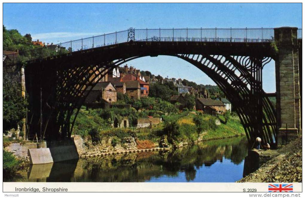 Ironbridge Shropshire Dennis Postcard S 2029 - Shropshire