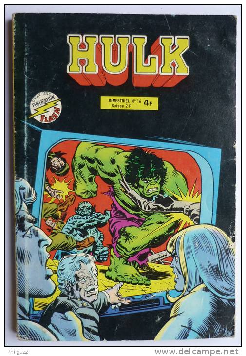 PETIT FORMAT HULK 16 AREDIT 1ERE SERIE (1) - Hulk