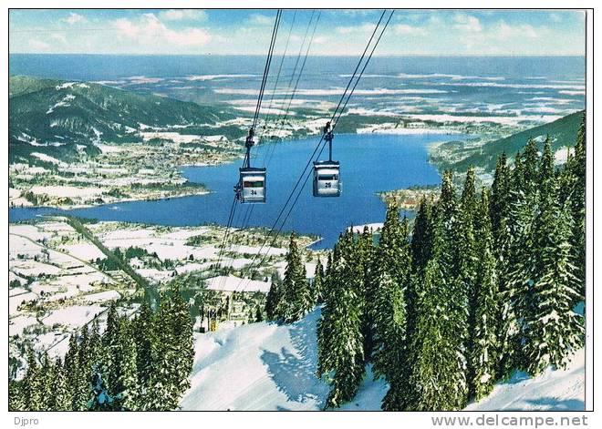 Wallbergbahn , Blick Vom Wallberg - Tegernsee