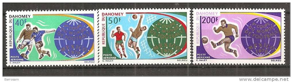 Dahomey1970:World Cup In Mexico 1970 Mnh** - Autres & Non Classés