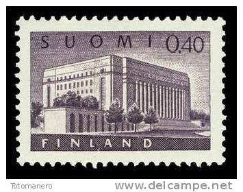 FINLAND/Finnland, M-63 Definitive Landscapes Mk 0,40 Parliament In Helsinki TeP** - Nuevos