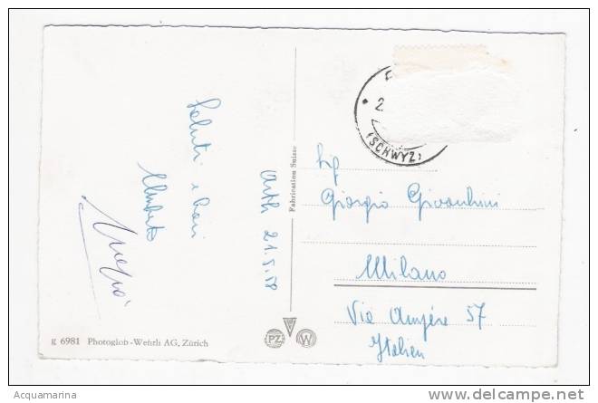 ARTH A. See Mit RIGI - Cartolina FP BN V 1958 - Arth