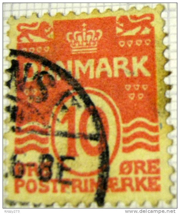 Denmark 1905 10ore - Used - Gebraucht