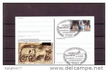 Deutschland - 1993. Sindelfingen  11. Briefmarkenbörse ,with Nice Cancellation, Postal Stationary - Bildpostkarten - Ungebraucht