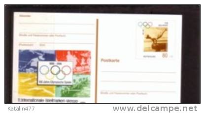 Deutschland, 1996. Essen, Int.Briefmarken Messe, -Für Den Sport,  Postal Stationery - Bildpostkarten - Ungebraucht