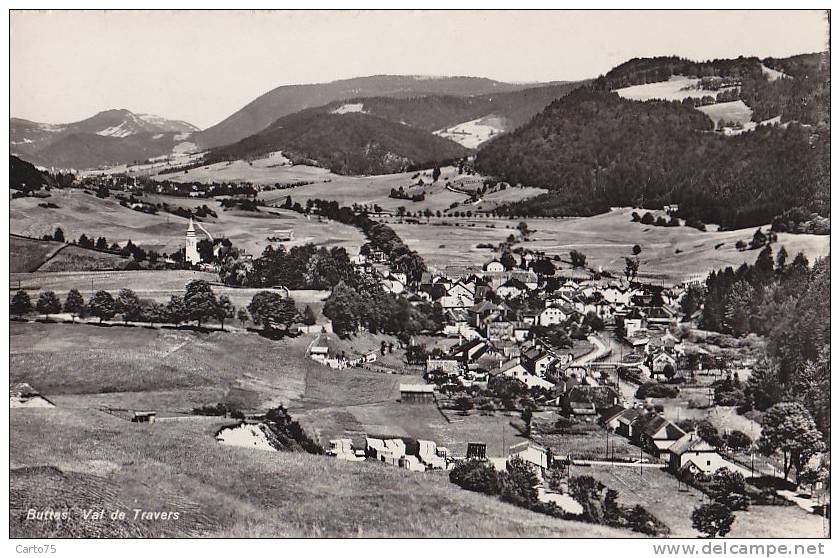 Suisse -  Buttes - Panorama Village - Val De Travers - Buttes 