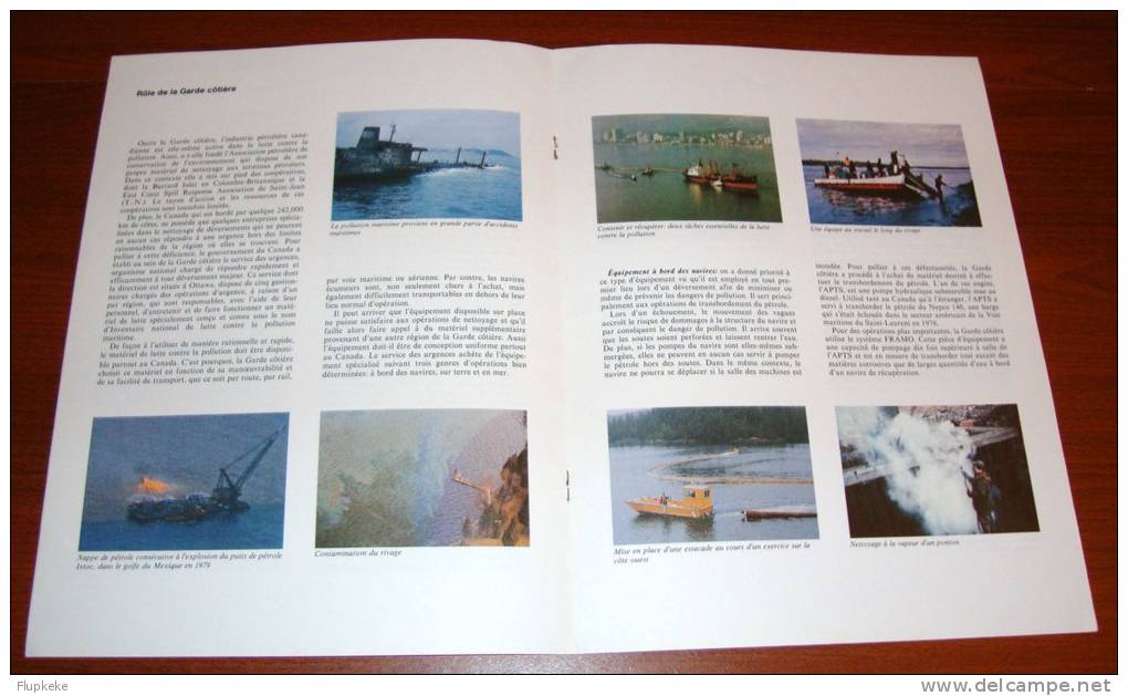 Canadian Coast Guard Pollution Maritime Transports Canada 1980 - Verkehr