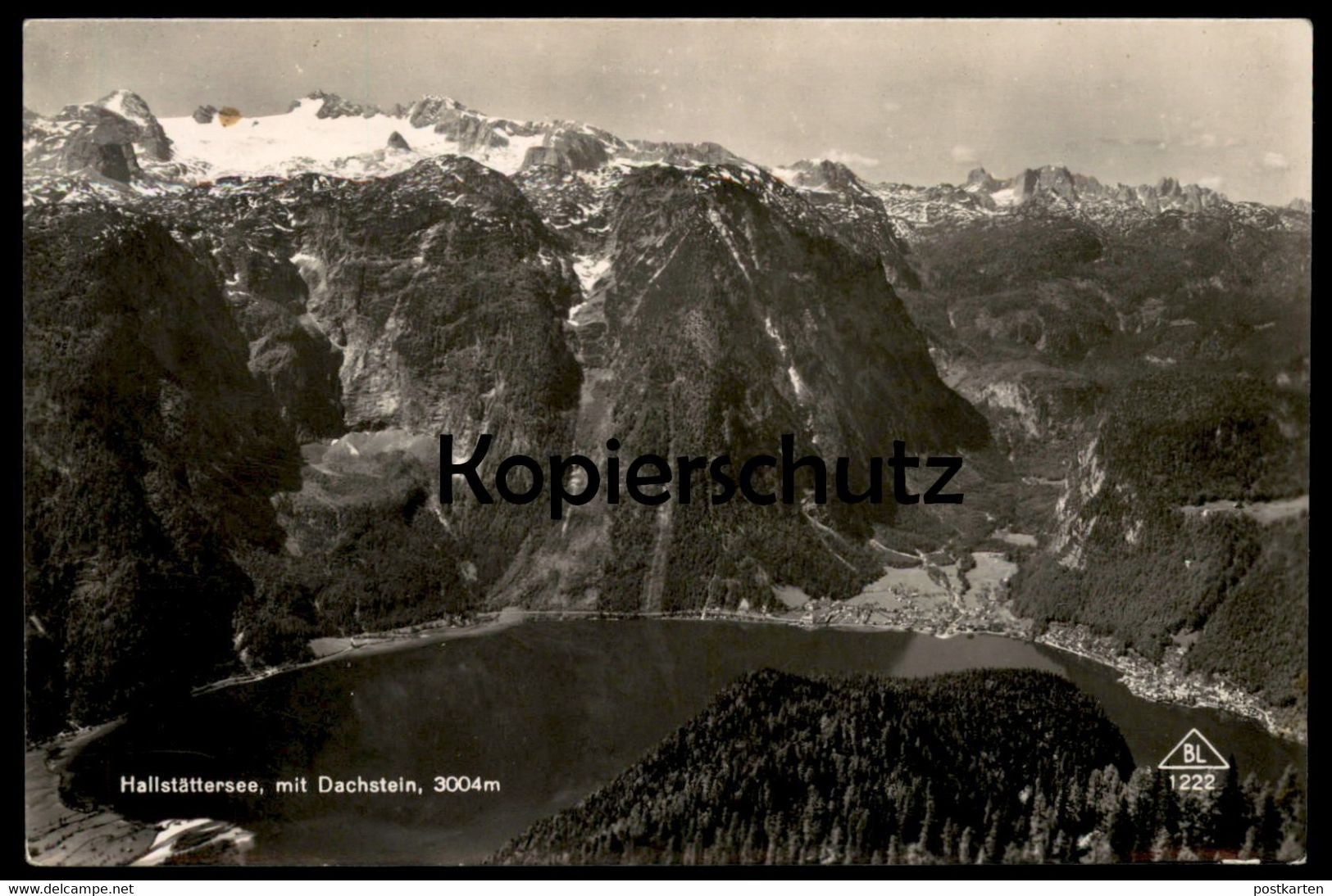 ALTE POSTKARTE HALLSTÄTTER SEE MIT DACHSTEIN Bei Hallstatt Austria Haute Autriche Cpa Postcard Ansichtskarte AK - Hallstatt