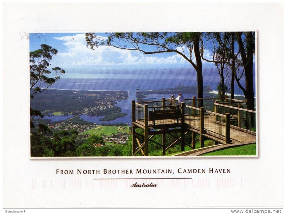 From North Brother Mountain, Dooragan National Park, NSW Used 2005, Named By Captain Cook 1770. - Autres & Non Classés