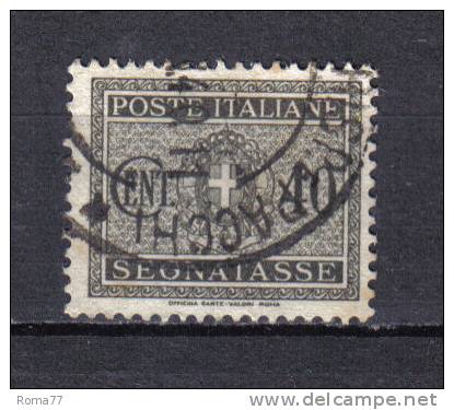 3RG5 - REGNO 1934 , Segnatasse 40 Cent N. 39  Usato - Postage Due