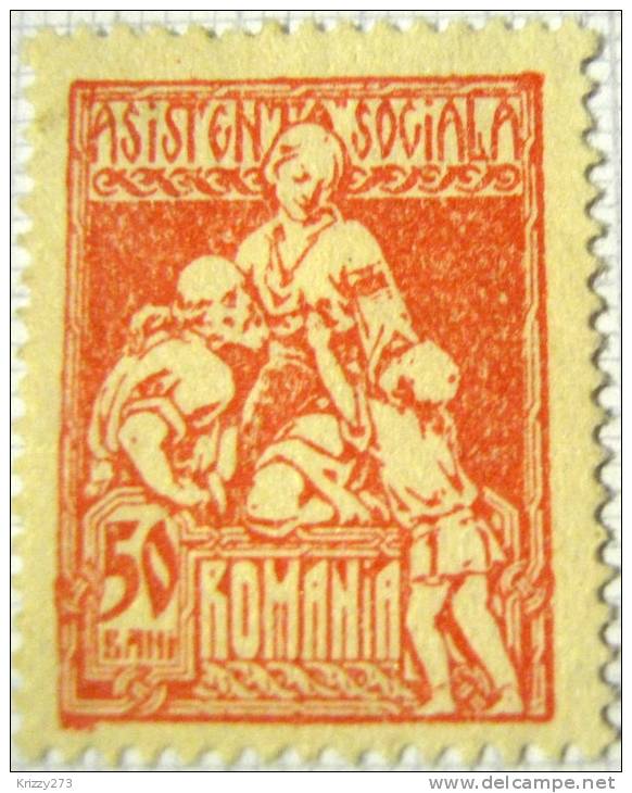 Romania 1921 Post Tax Stamps 50b - Unused - Ungebraucht