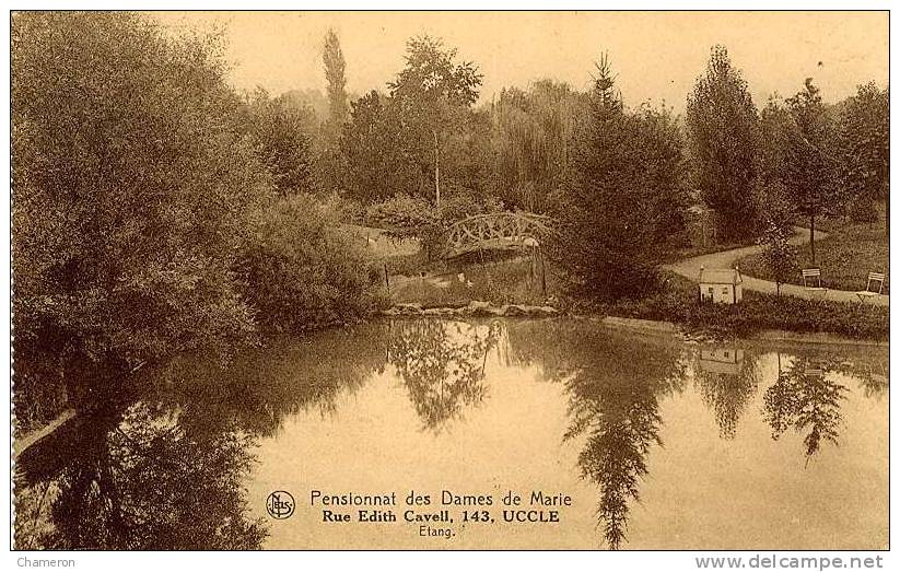 UCCLE - Pensionnat Des Dames De Marie. Rue Edith Cavell. L'Etang. BE - Ukkel - Uccle