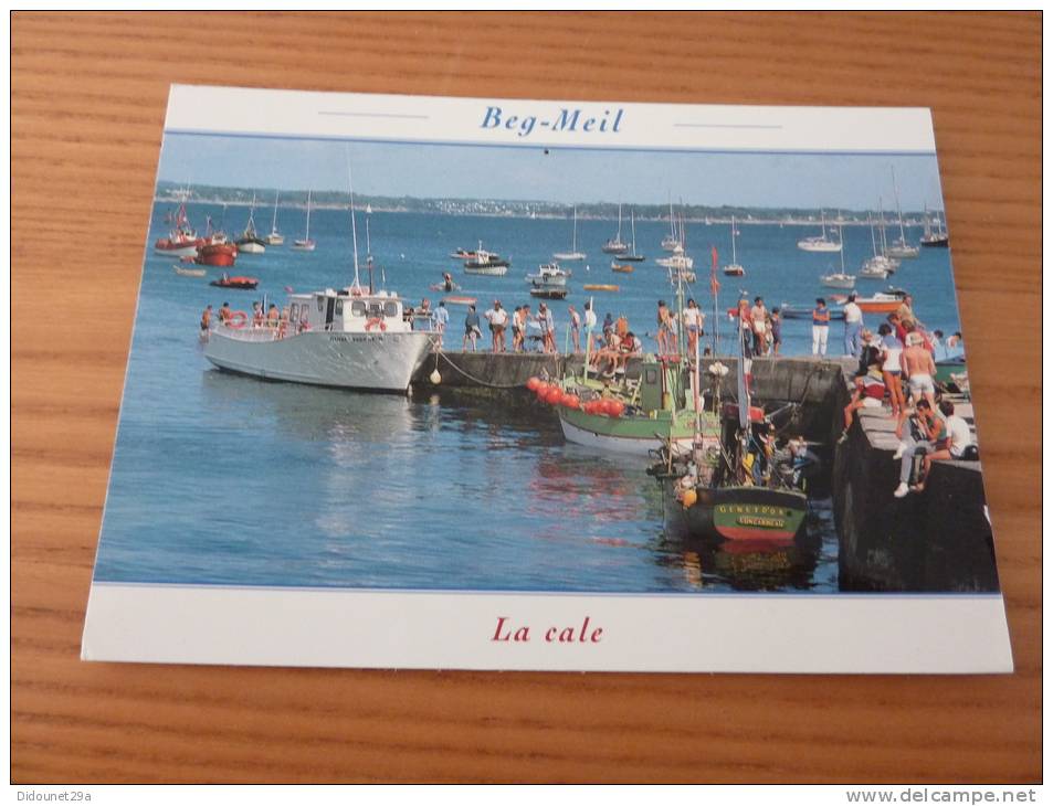 Carte Postale "Beg-Meil (29) - La Cale (bâteaux De Pêche)" Editions YCA - Beg Meil