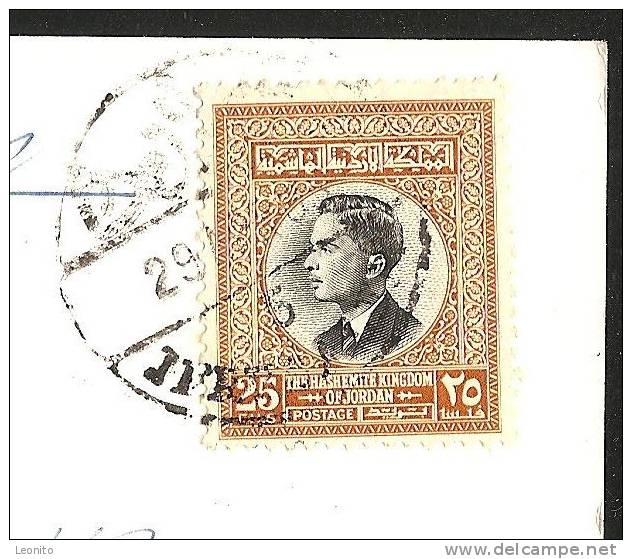 Bethlehem Stamp Kingdom Of Jordan Jordanien - Jordanie