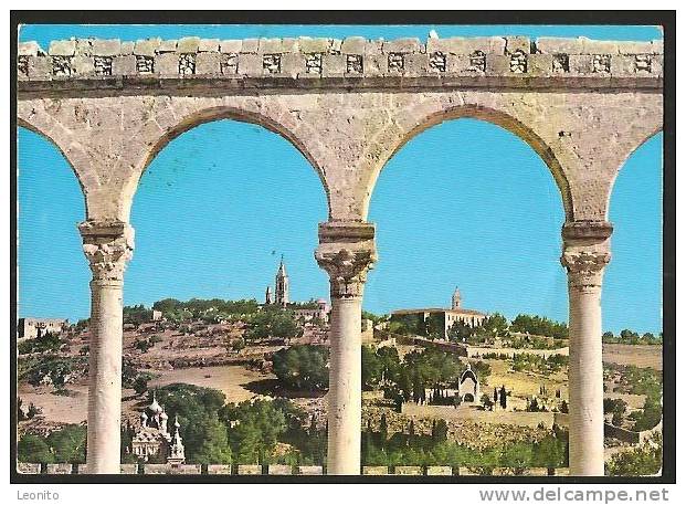 Mt. Of Olives From The Temple Area Kingdom Of Jordan Jordanien - Jordanie