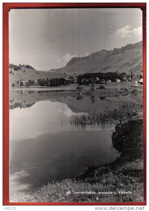 B884 Lenzerheide, Heidsee U.Valbella. Cachet Militaire Kaserne Chur En 1953. Photo Bernina 48 - Coire