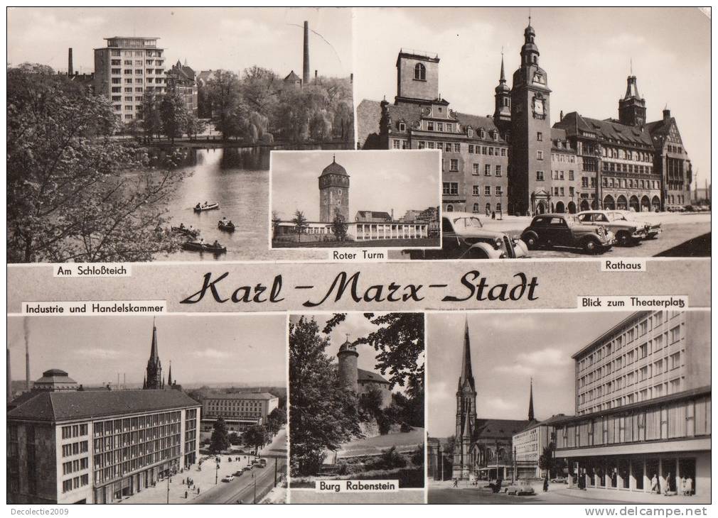 N2108  Karl Marx Stadt Multi Views Used Perfect Shape - Chemnitz (Karl-Marx-Stadt 1953-1990)