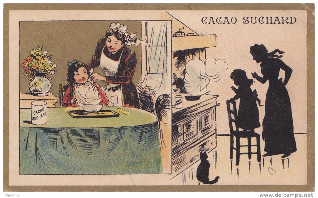 Chromo SUCHARD, N° 40 / 1, Thèmes: Mère Et Enfants, Cuisine - Suchard