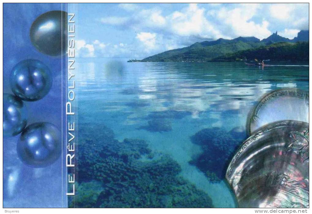Entier Postal Sur CP Avec Illust. "Le Rêve Polynésien" - Ganzsachen