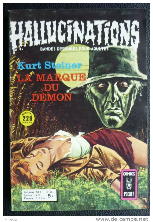 PETIT FORMAT HALLUCINATIONS 1ERE SERIE 052 AREDIT - Hallucination