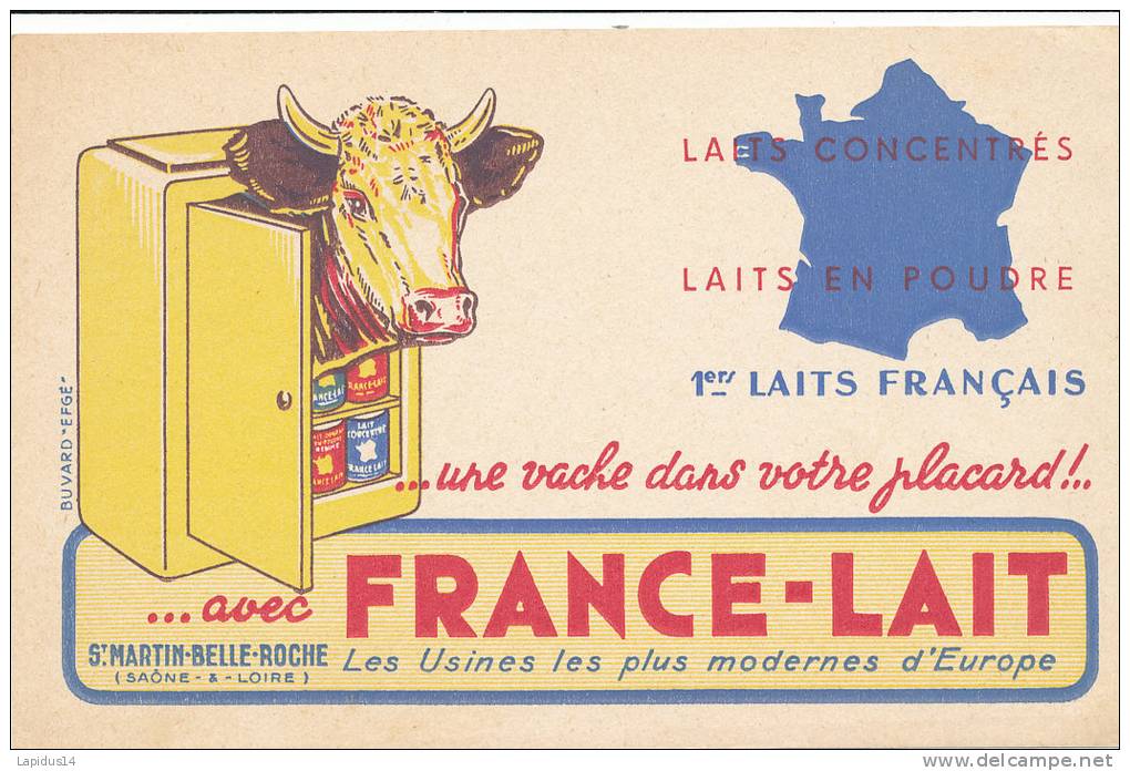 BU 891 /  BUVARD     FRANCE LAIT - Dairy